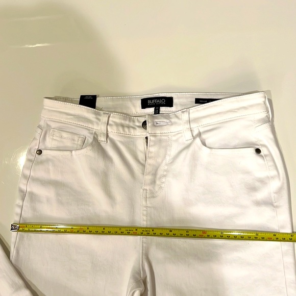 Buffalo David Bitton Kellie Jeans Semi High-Rise kick Crop, Classic 5 pocket - Picture 8 of 16